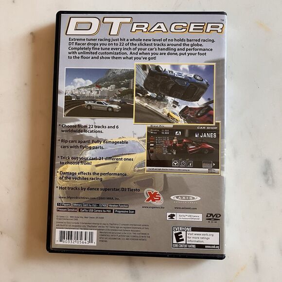 DT Racer (Sony PlayStation 2, 2005) - Picture 2 of 3
